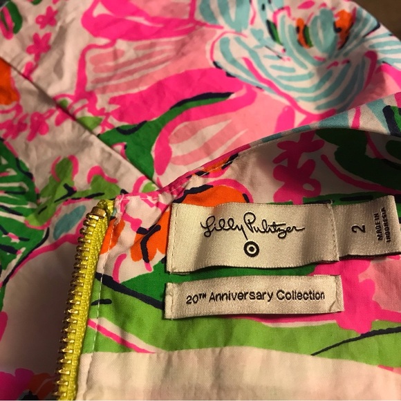 NWT LILLY PULITZER for Target womens size  2 Nosey Posey floral shift dress - Picture 2 of 6